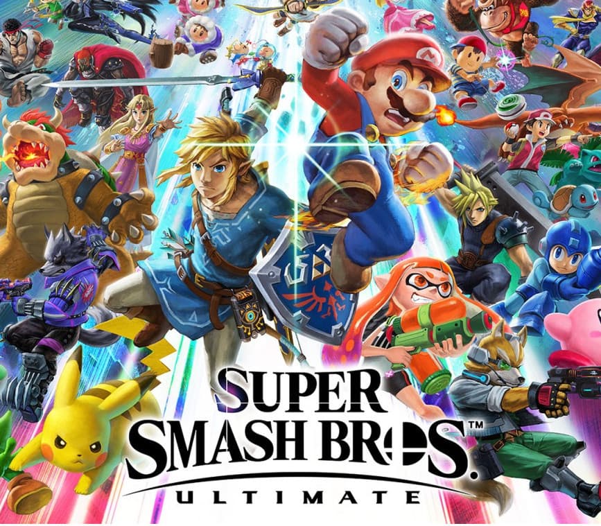 Super Smash Bros cover art