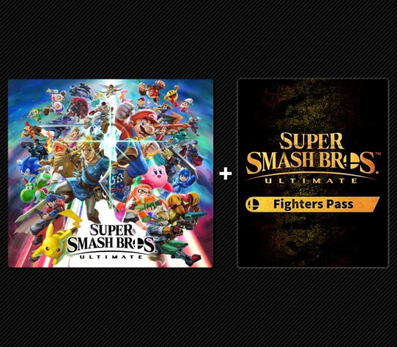 Super Smash Bros. Ultimate + Fighters Pass cover art