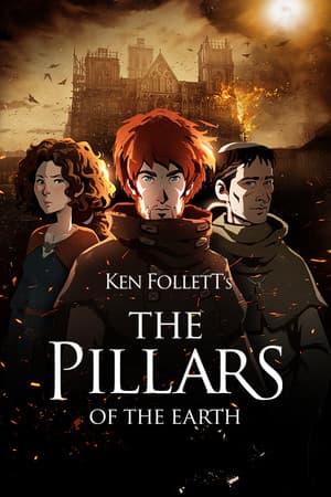 Ken Follett's The Pillars of the Earth cover art