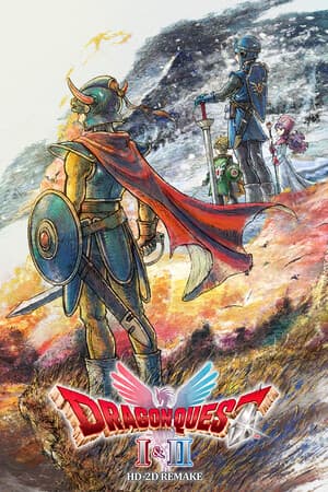 DRAGON QUEST I & II HD-2D Remake cover art