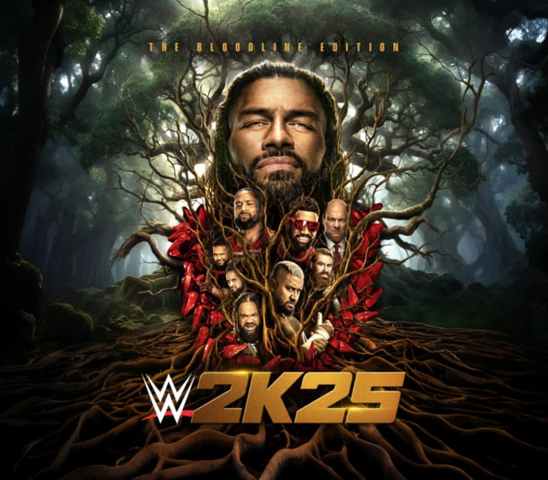 WWE 2K25 cover art