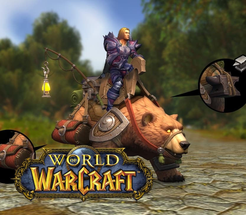 World of Warcraft - Grizzly Hills Packmaster Mount  cover art