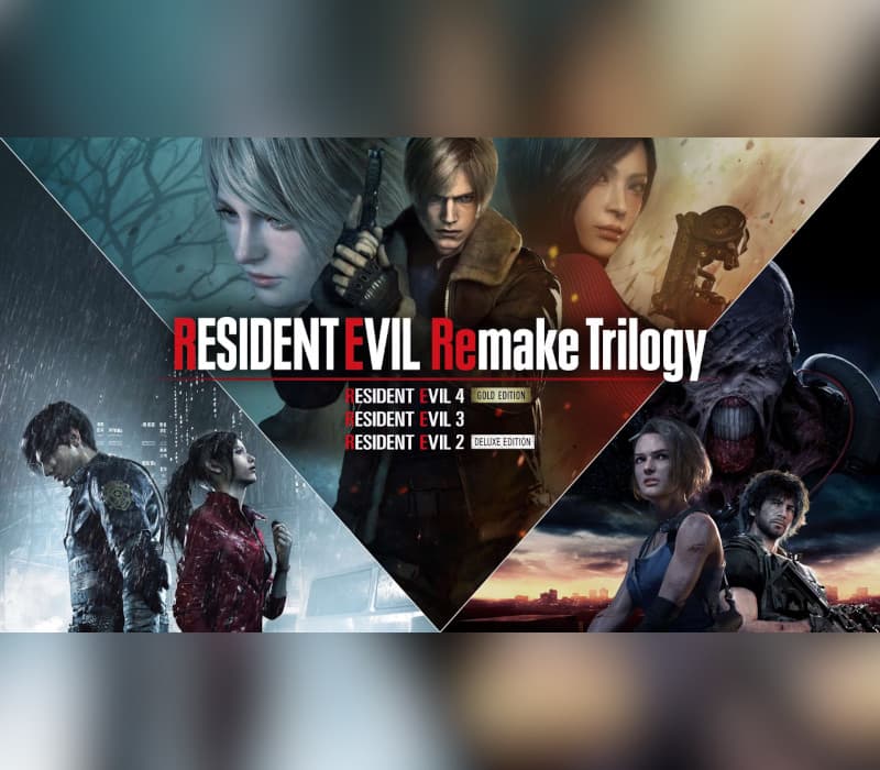 Resident Evil Remake Trilogy cover art