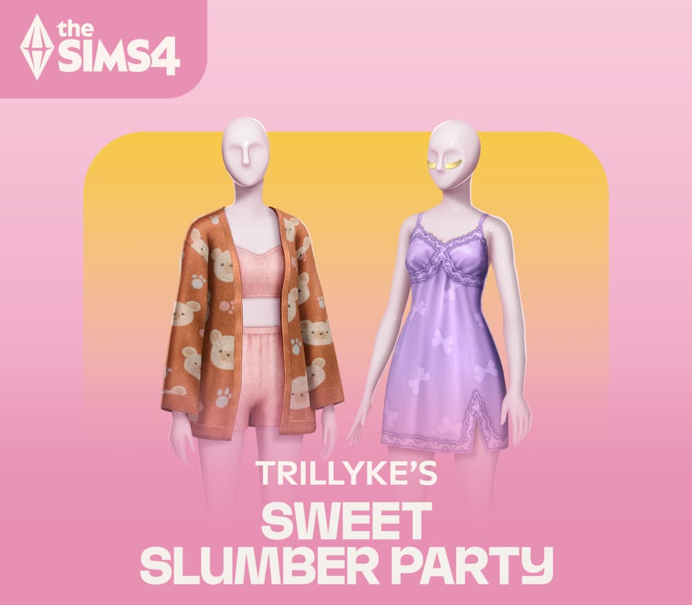 The Sims 4 - Sweet Slumber Party Kit cover art