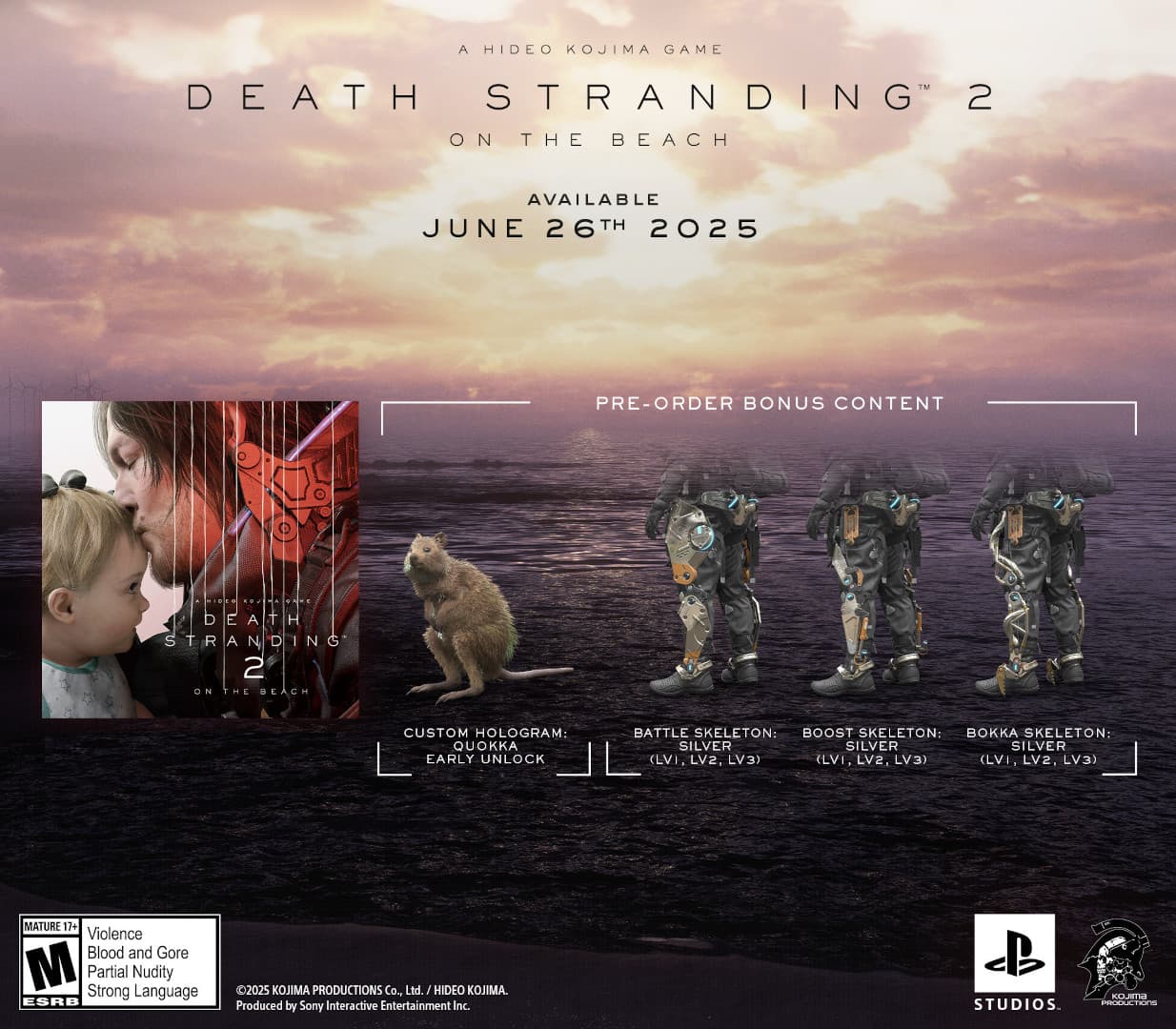 Death Stranding 2: On the Beach cover art