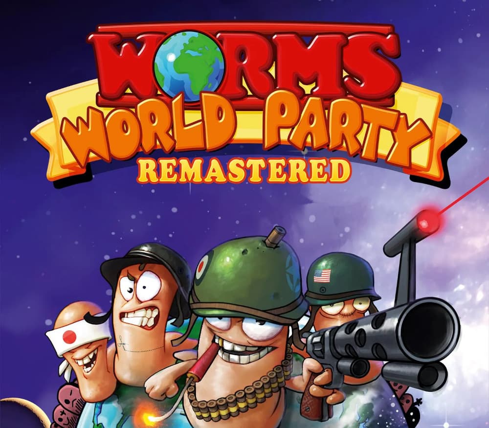 Worms World Party Remastered cover art