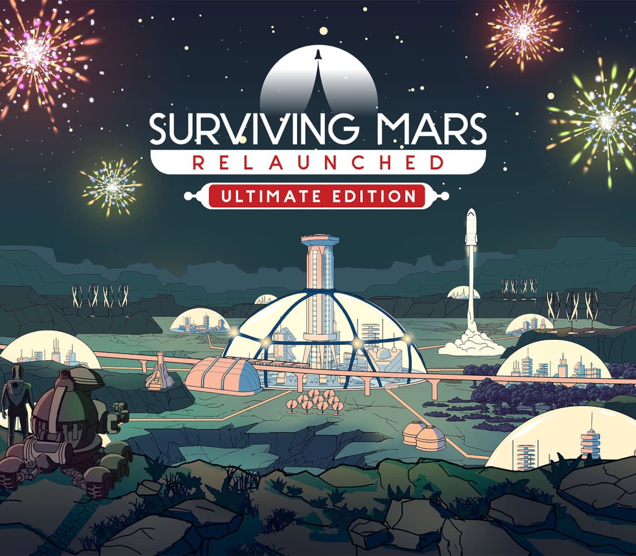 Surviving Mars: Relaunched cover art