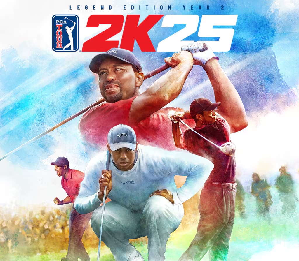 PGA TOUR 2K25 cover art