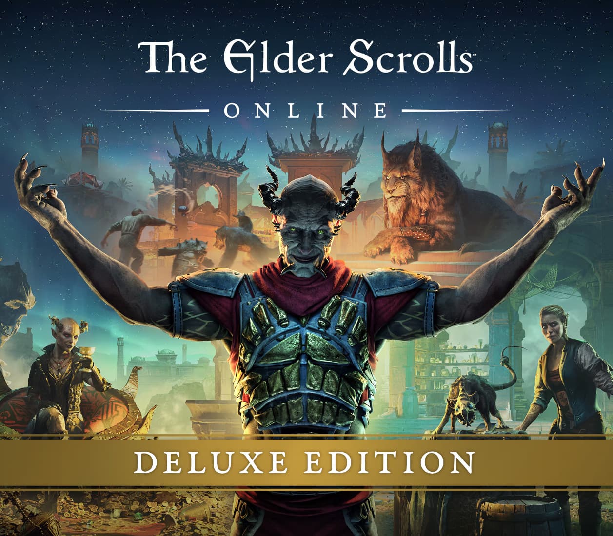The Elder Scrolls Online: cover art