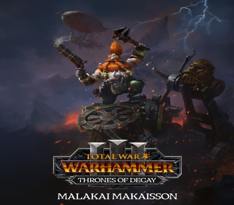 Total War: WARHAMMER III - Malakai – Thrones of Decay cover art