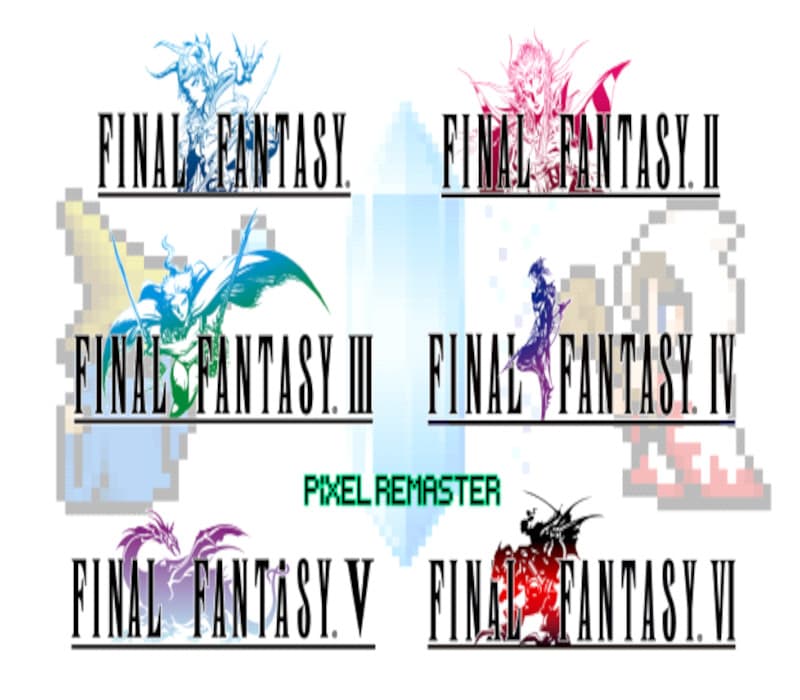 Final Fantasy I-VI Bundle cover art