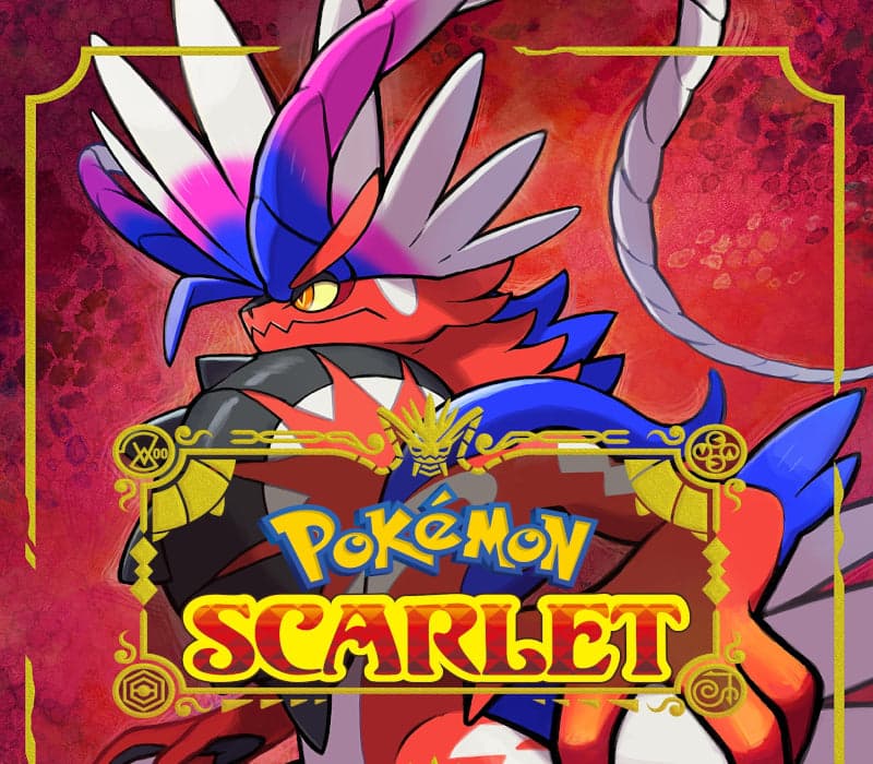 Pokemon Scarlet cover art