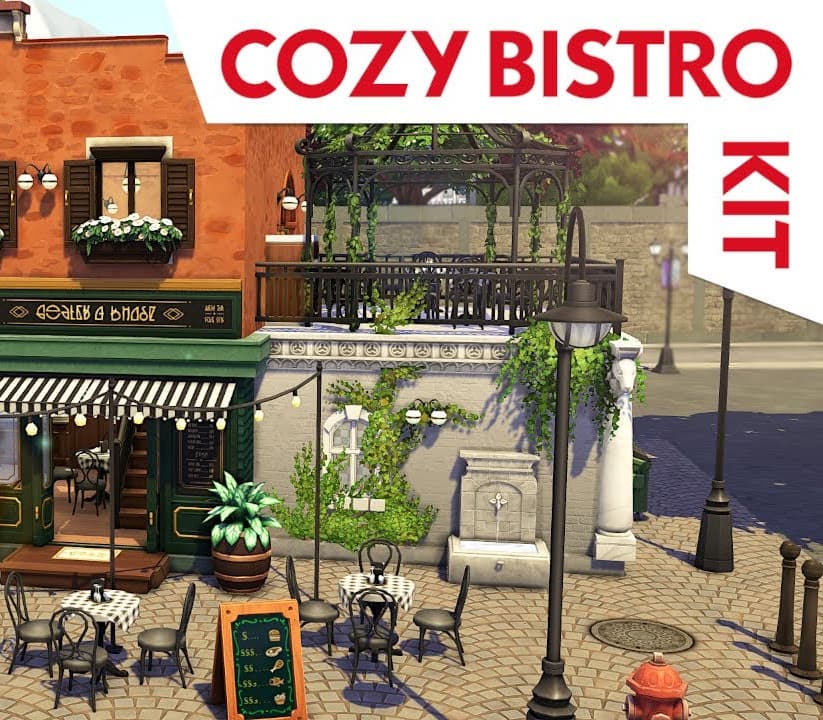 The Sims 4 - Cozy Bistro Kit cover art