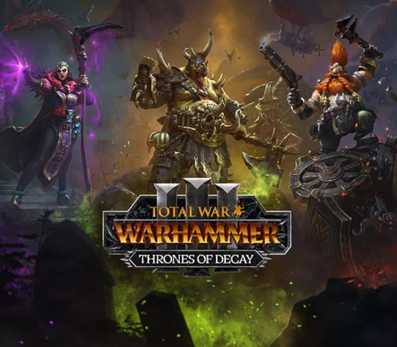 Total War: WARHAMMER III – Thrones of Decay cover art