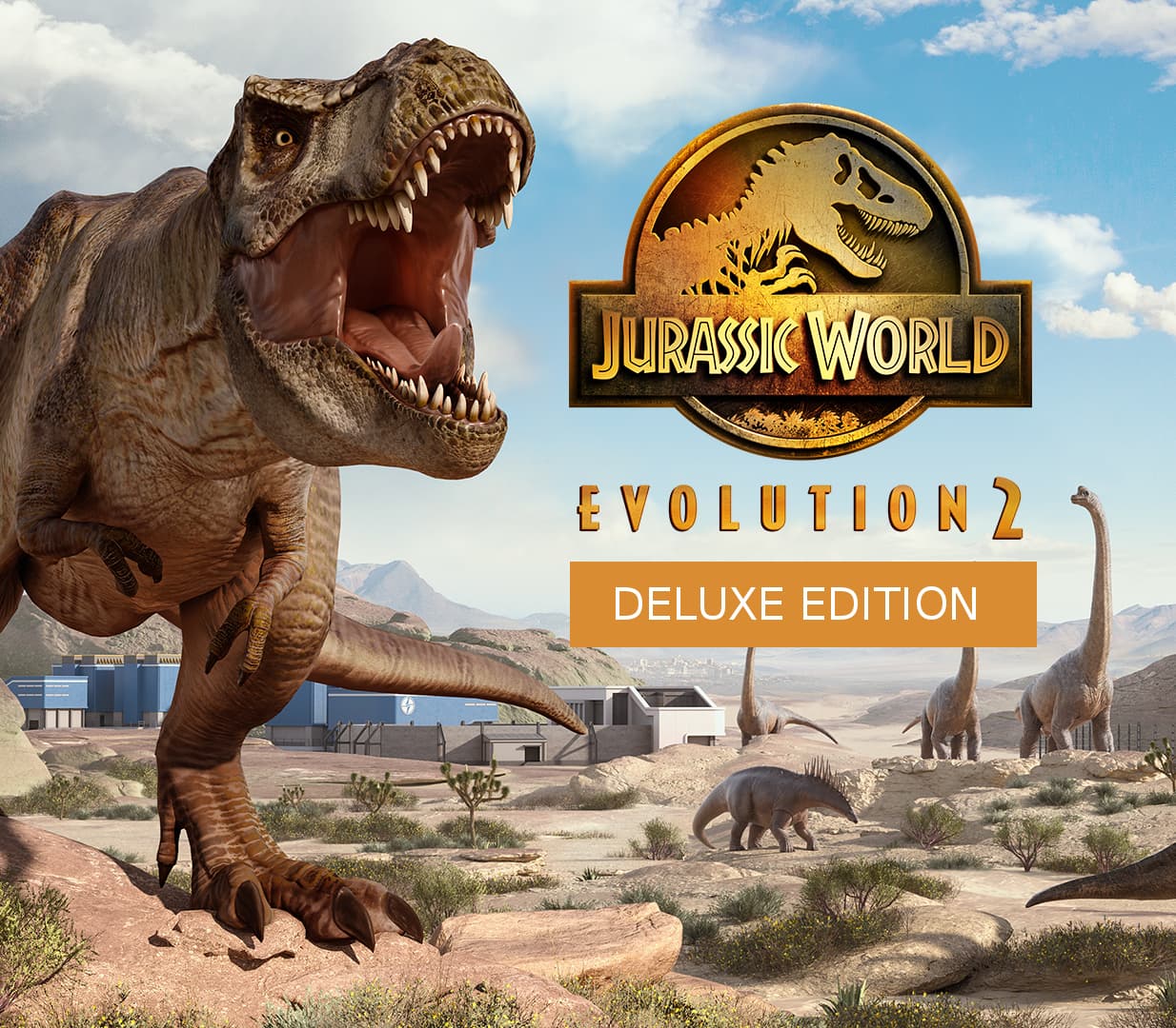 Jurassic World Evolution 2 cover art