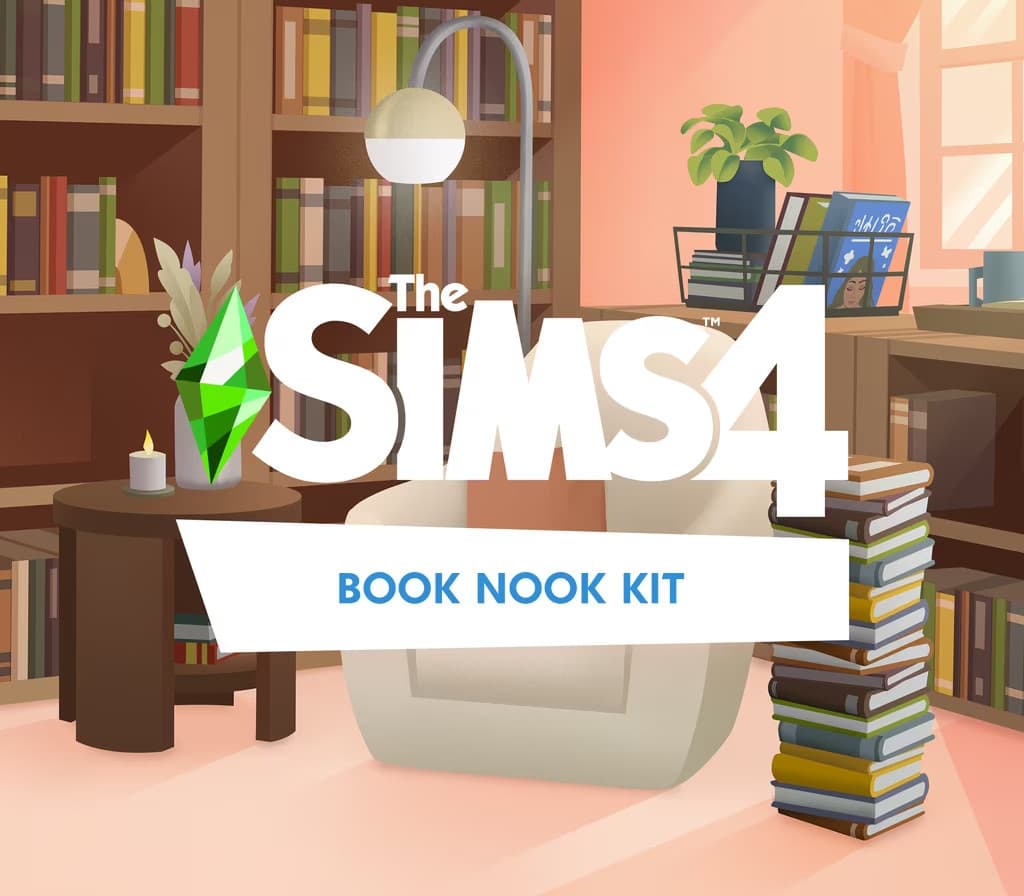 The Sims 4 - Book Nook Kit  cover art