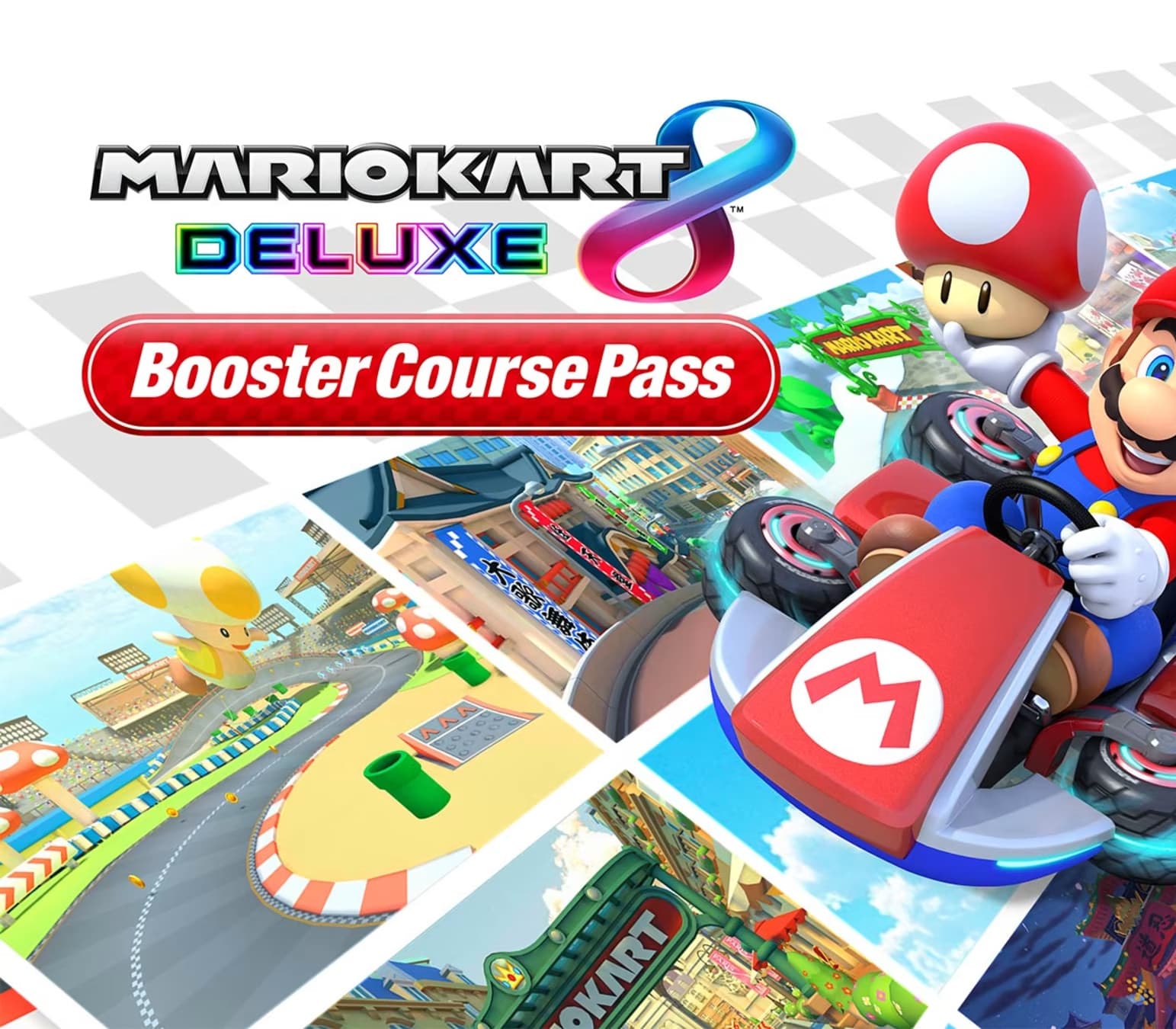Mario Kart 8 - Deluxe Bundle (Game + Booster Course Pass) cover art