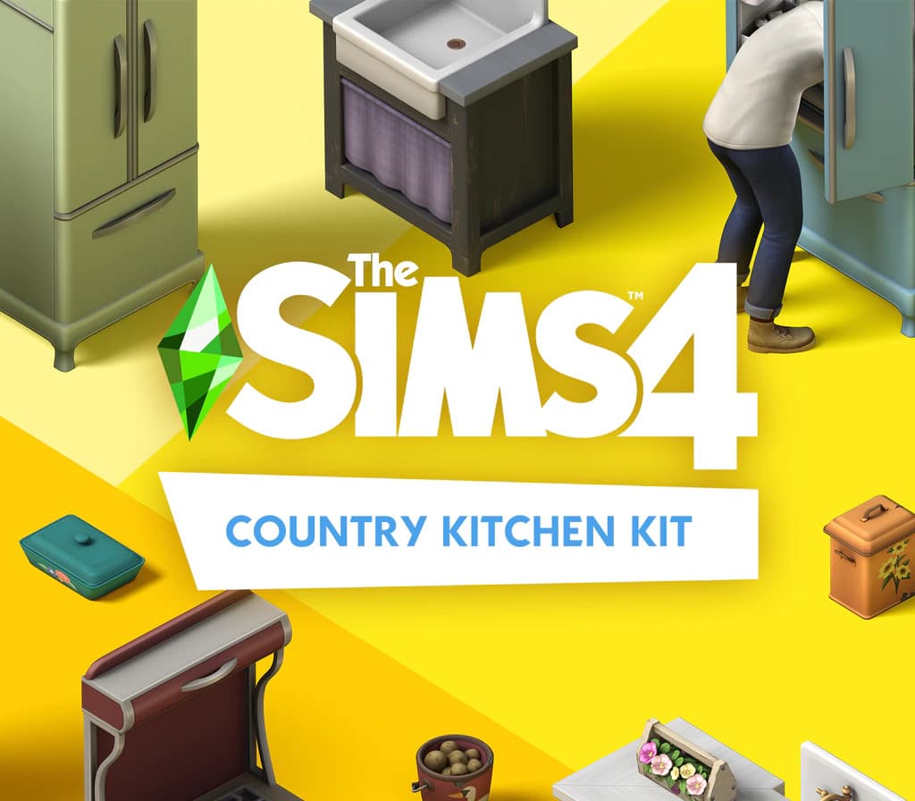 The Sims 4 - Country Kitchen Kit cover art