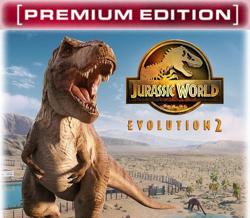 Jurassic World Evolution 2 cover art