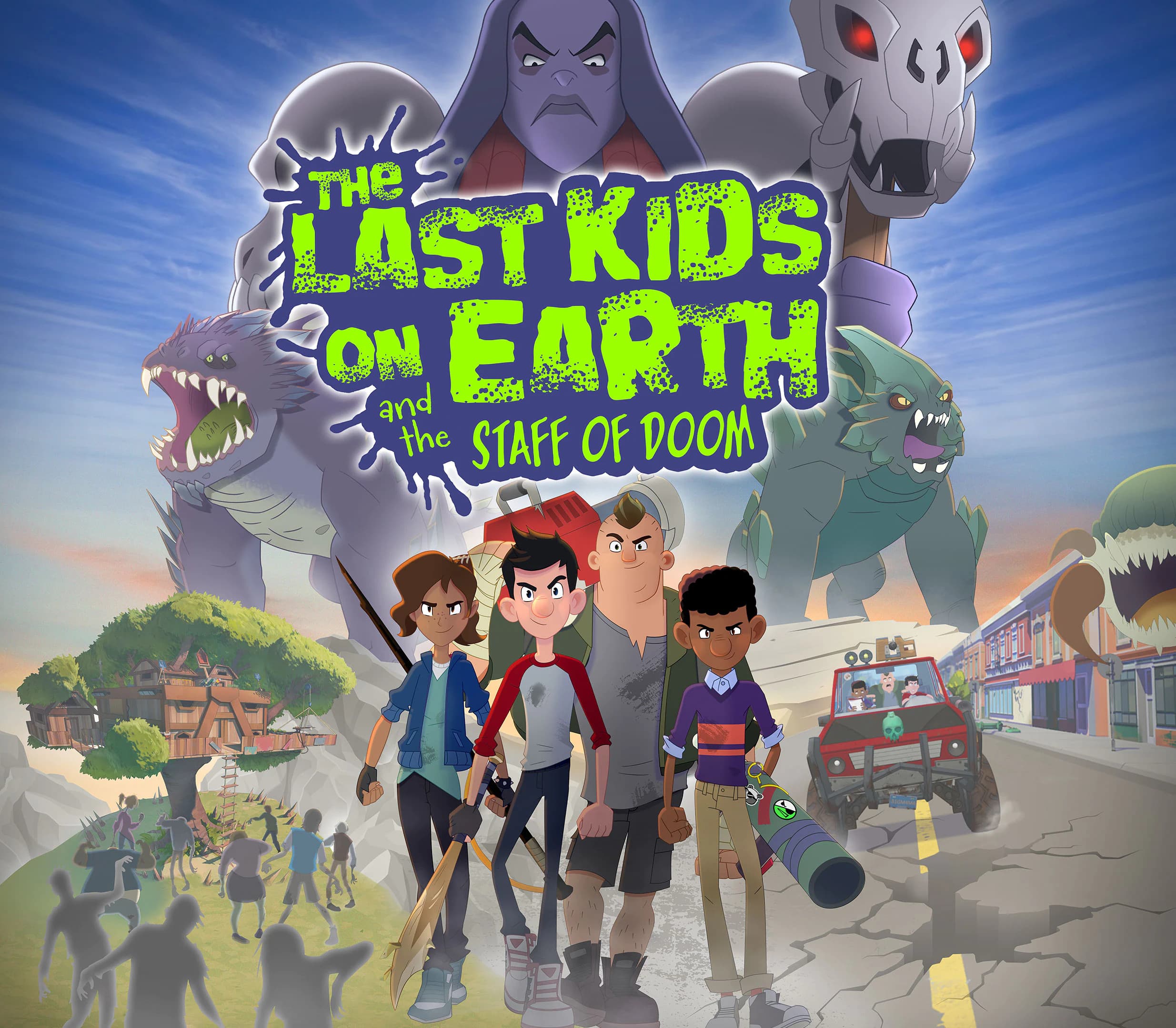 The Last Kids on Earth and the Staff of Doom! cover art