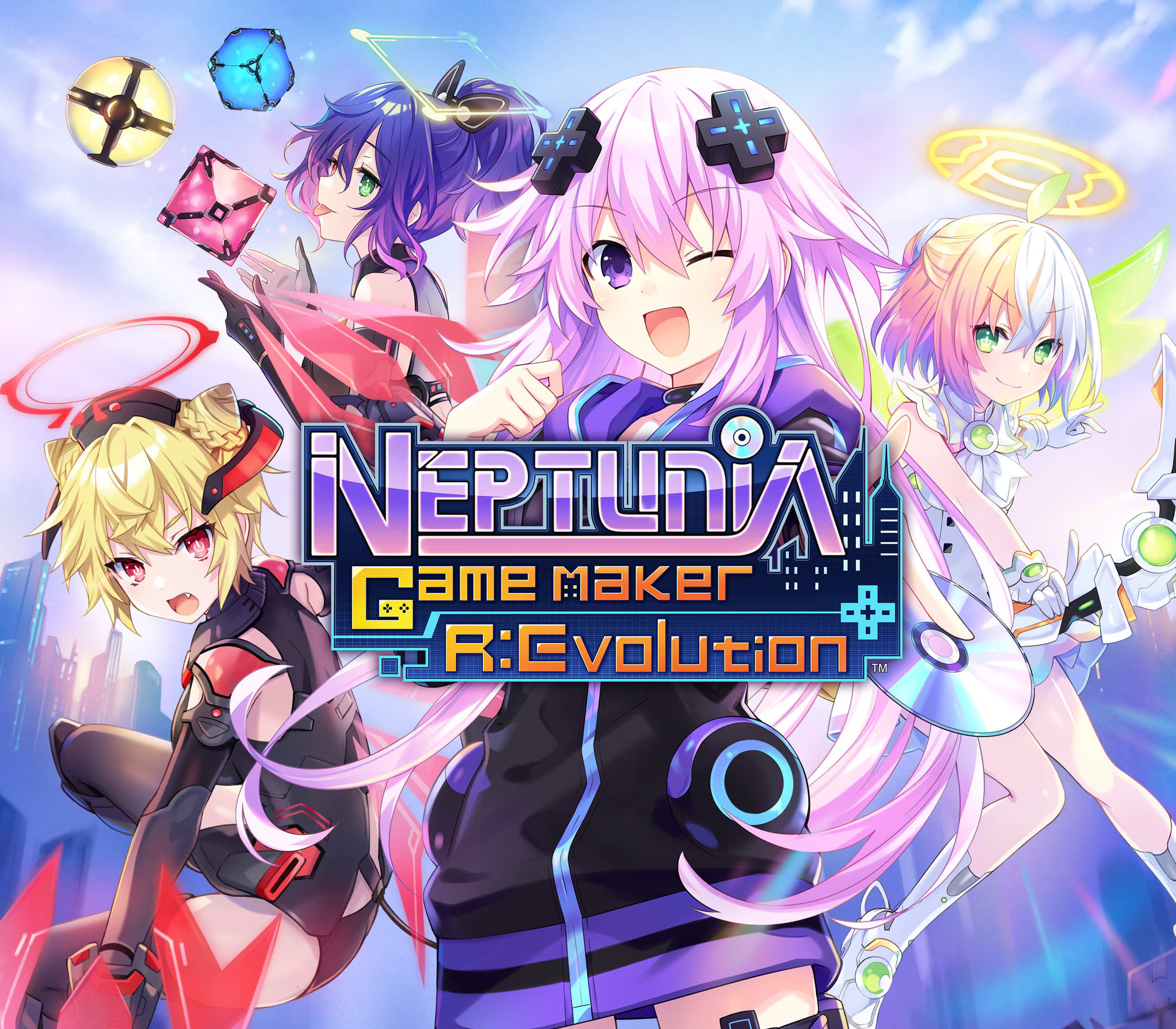 Neptunia Game Maker R:Evolution cover art