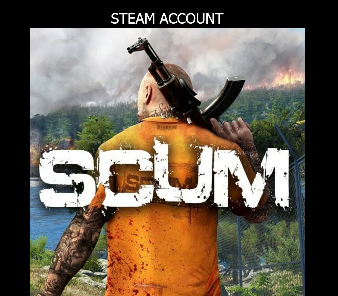 SCUM cover art