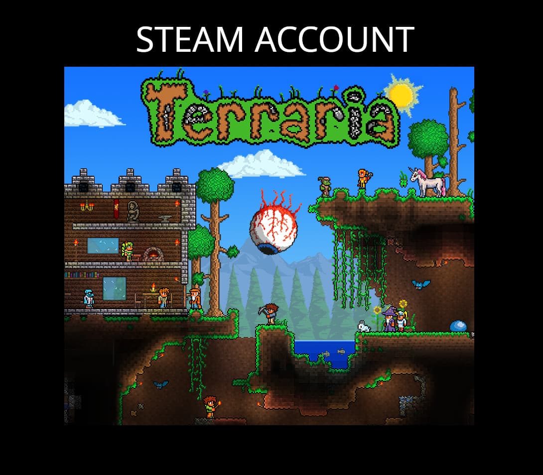 Terraria cover art