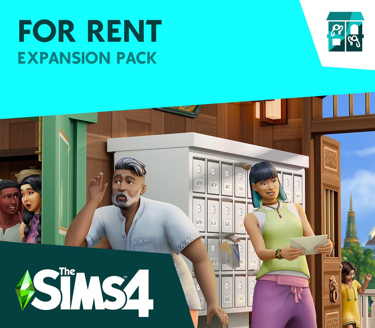 The Sims 4 - For Rent cover art