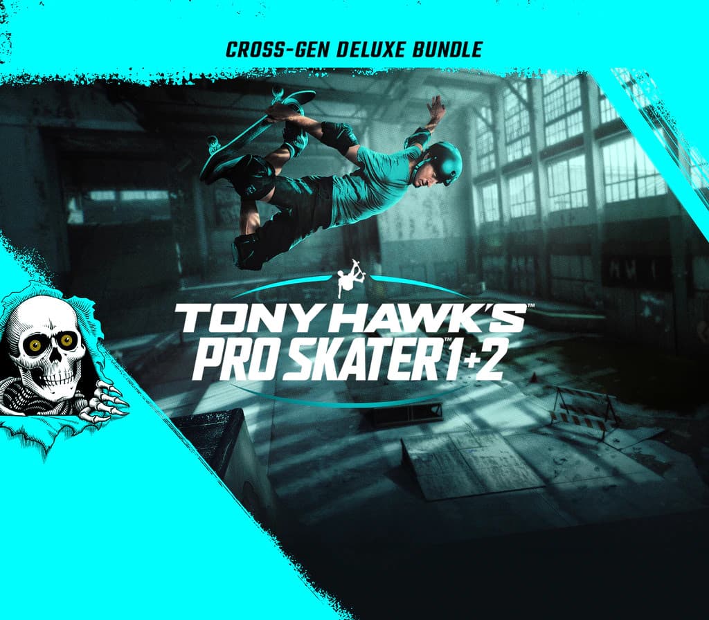 Tony Hawk's Pro Skater 1 + 2 - Cross-Gen Deluxe Bundle cover art