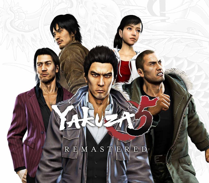 Yakuza 5 cover art