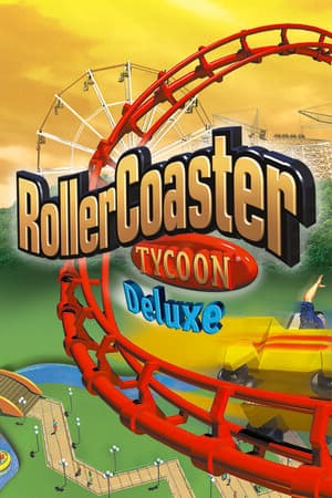 RollerCoaster Tycoon Deluxe cover art