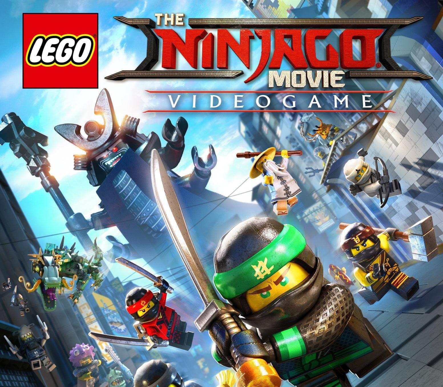 LEGO NINJAGO Movie Video Game cover art