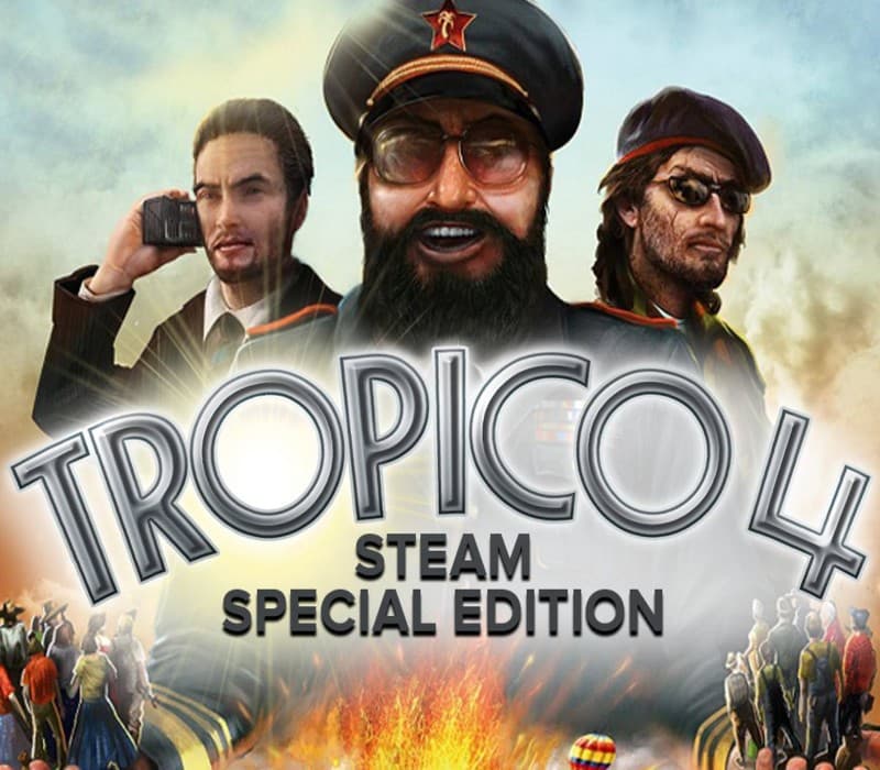 Tropico 4: Steam cover art