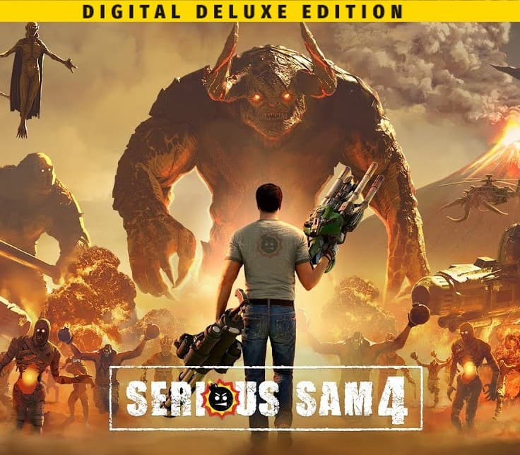 Serious Sam 4 cover art