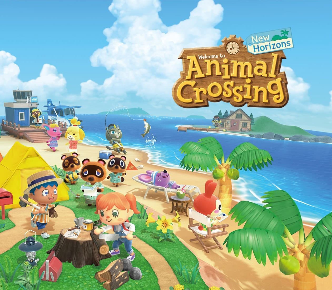 Animal Crossing: New Horizons cover art