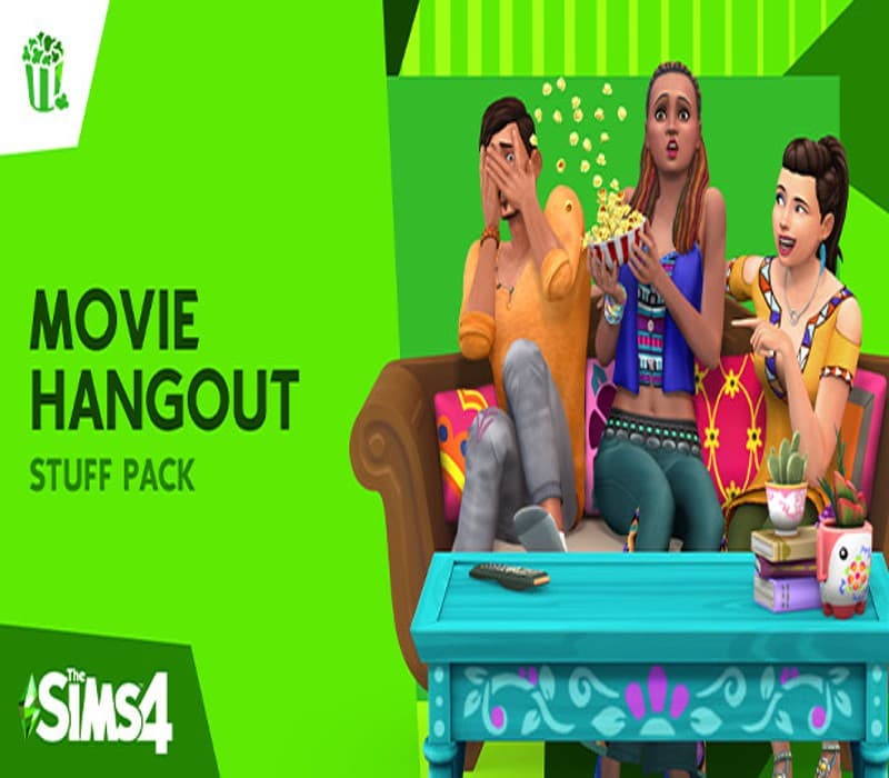 The Sims 4 - Movie Hangout Stuff cover art