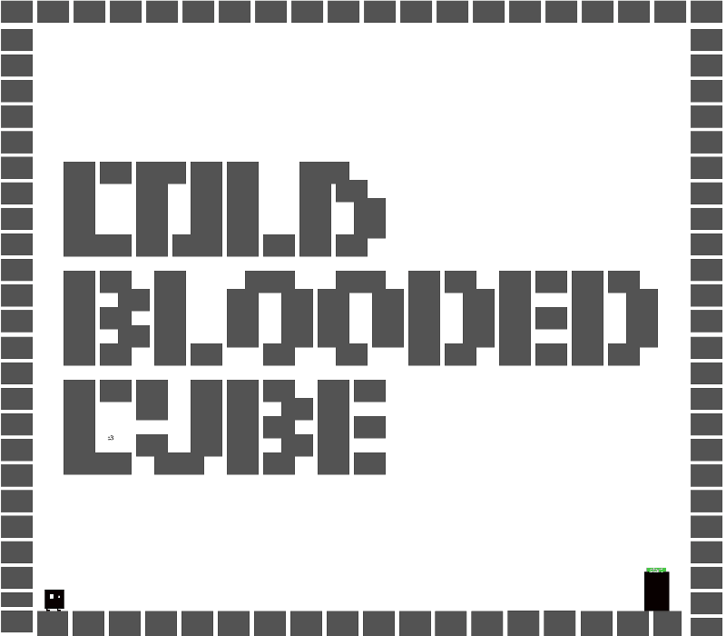 Cold Blooded Cube cover art