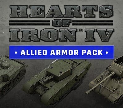 Hearts of Iron IV - Allied Armor Pack cover art