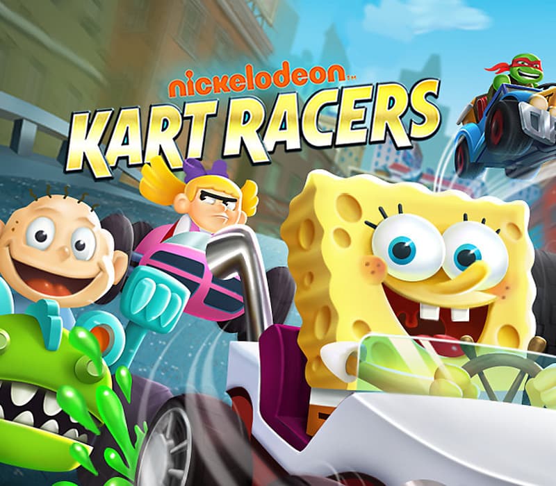 Nickelodeon Kart Racers cover art