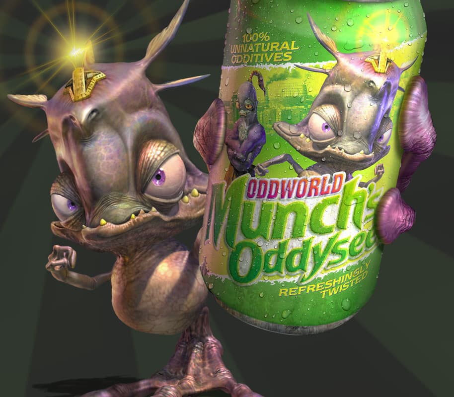 Oddworld: Munch's Oddysee cover art