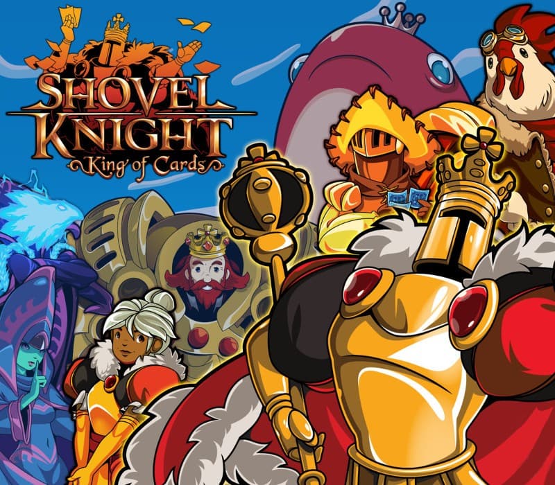 Shovel Knight: King of Cards cover art