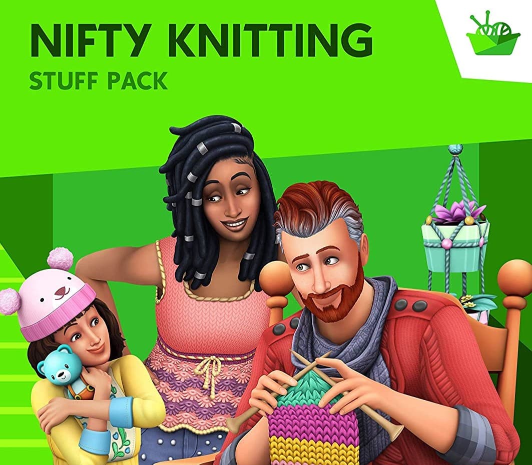 The Sims 4 - Nifty Knitting Stuff Pack cover art