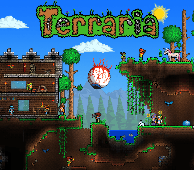 Terraria cover art