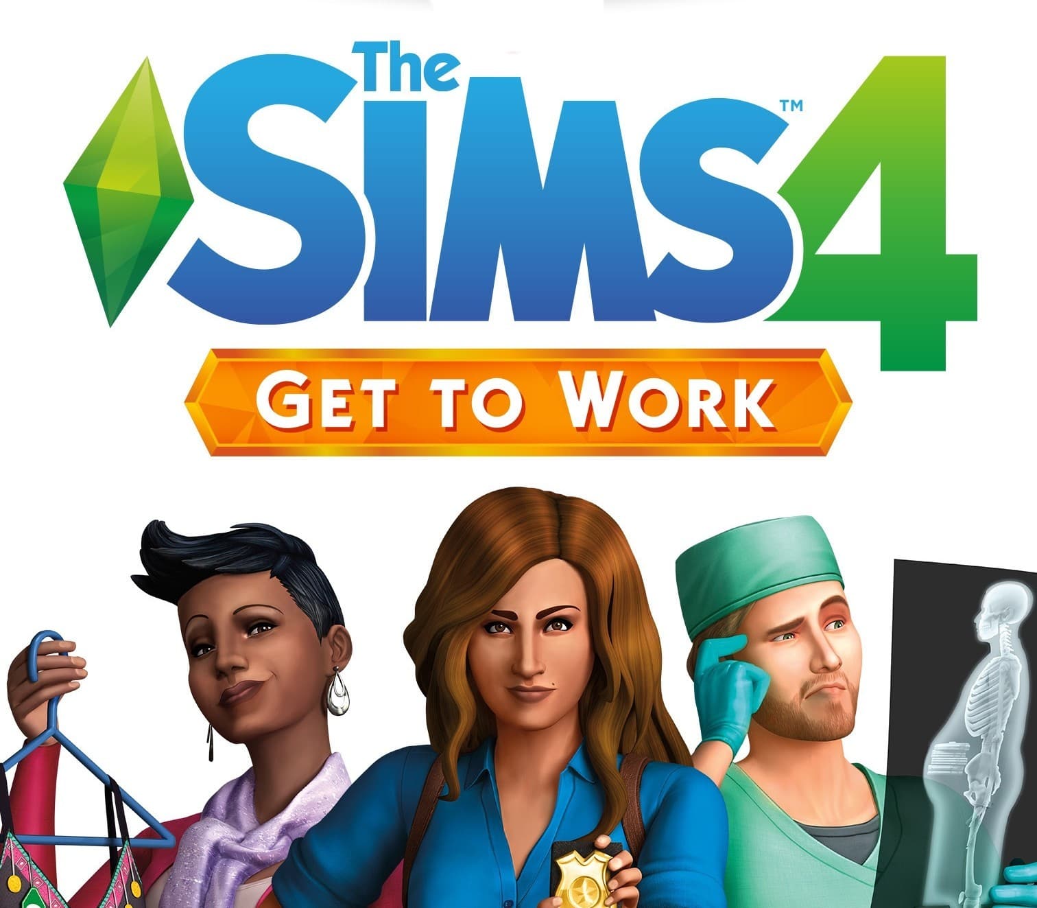 The Sims 4 - Get to Work cover art