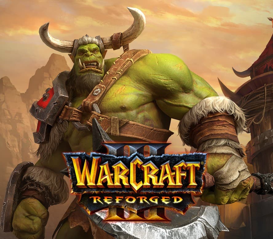 Warcraft III: Reforged cover art