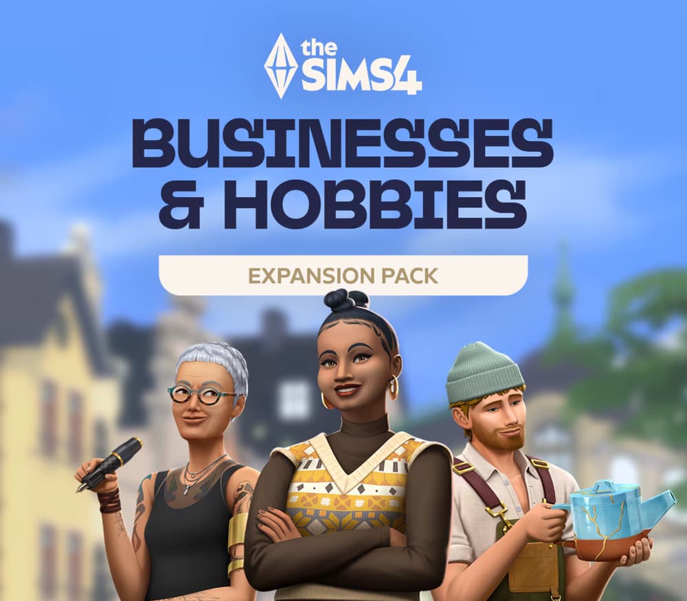 The Sims 4 - Businesses & Hobbies Expansion Pack cover art