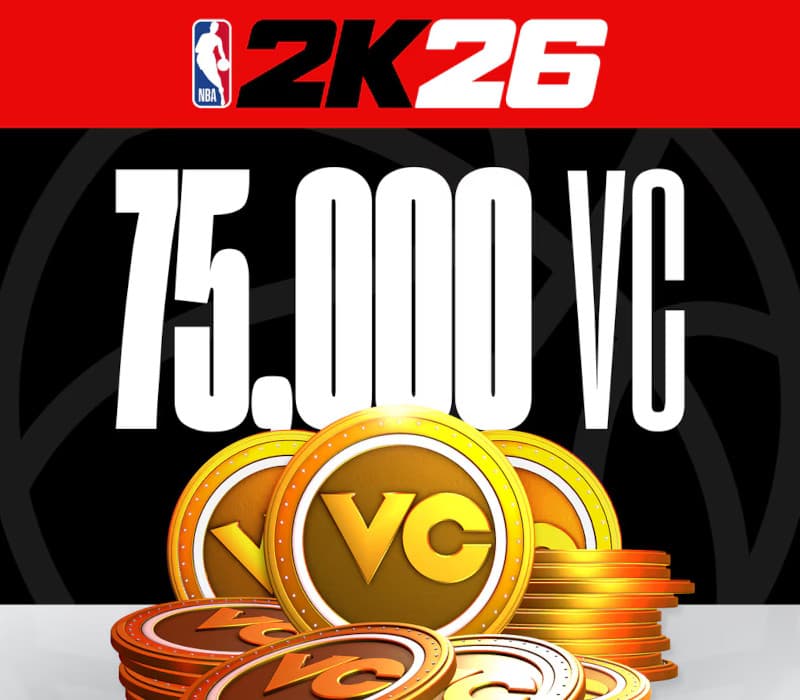 NBA 2K26 - 75,000 VC pack cover art