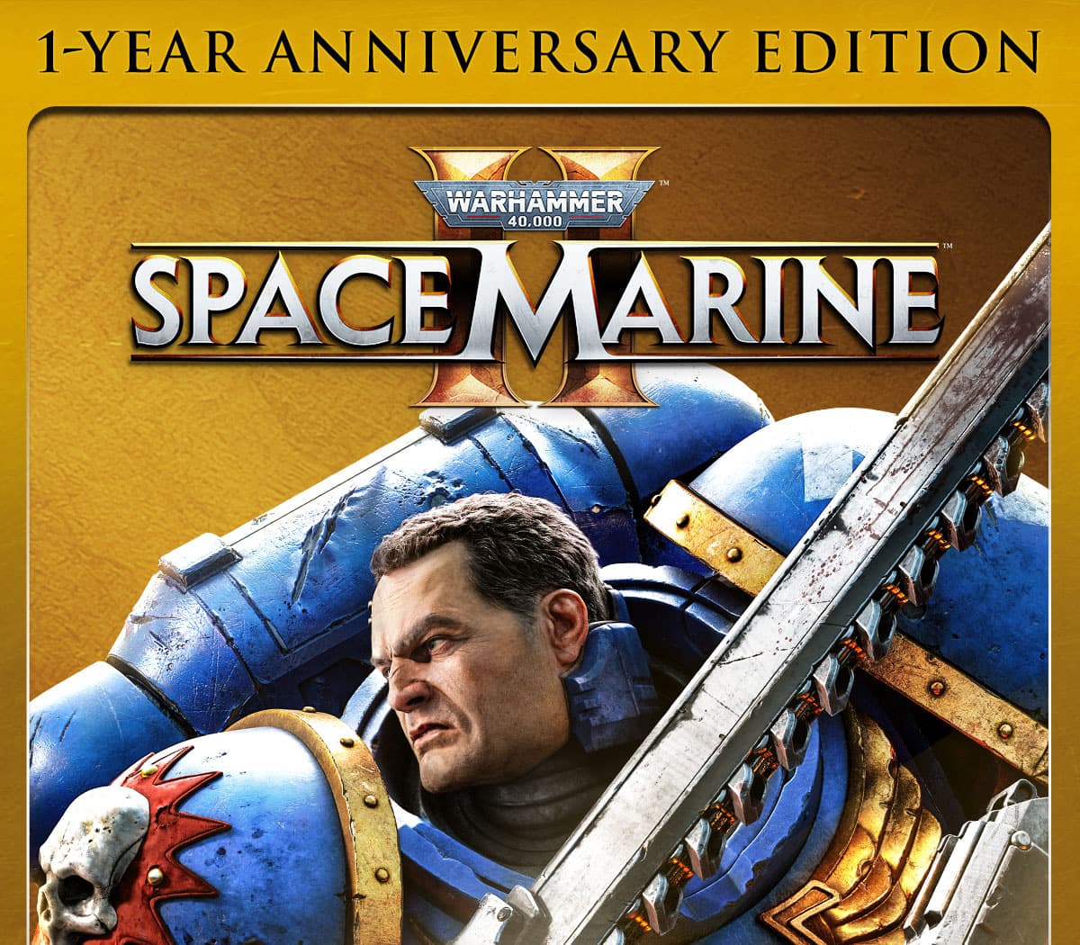 Warhammer 40,000: Space Marine 2 cover art