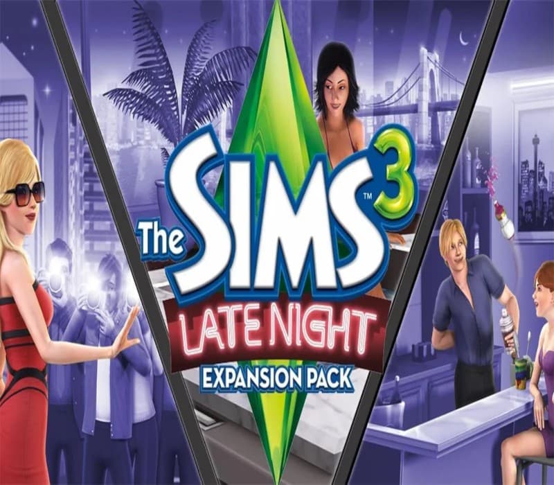 The Sims 3 - Late Night Expansion Pack cover art