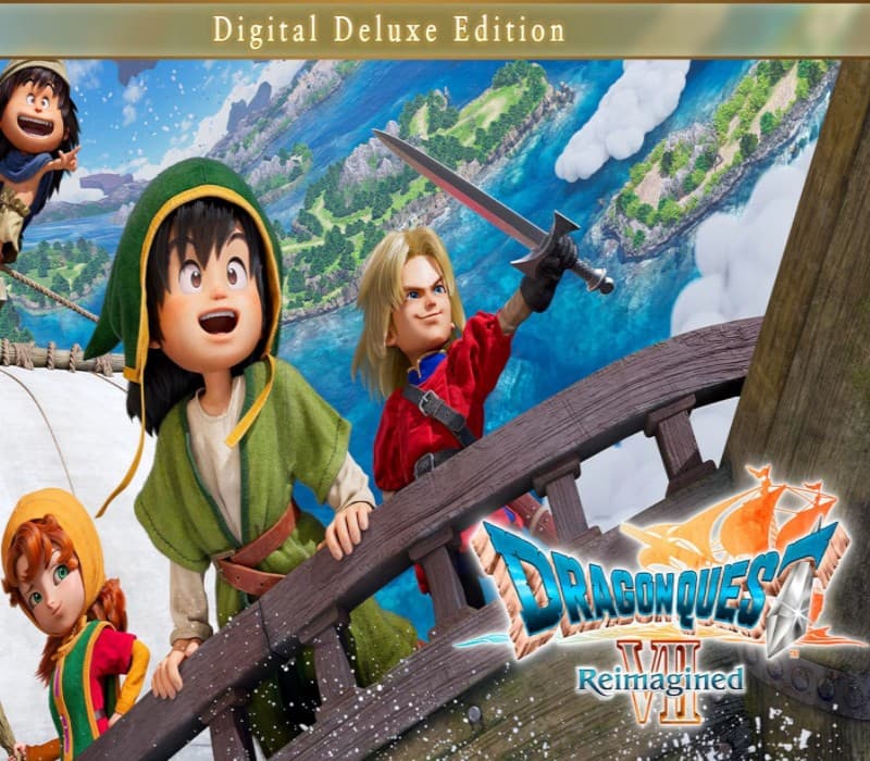 DRAGON QUEST VII Reimagined cover art
